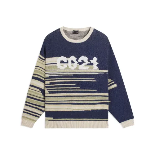 LINING CF tracing Синий Унисекс Свитеры