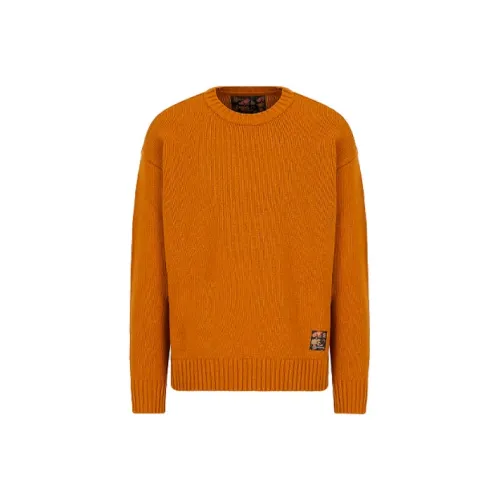 EMPORIO ARMANI Sustainable Collection Свитер Мужской Желтый