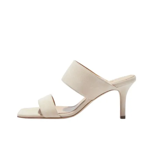 Aeyde Слипоны 7,5 см Женские Бежевые