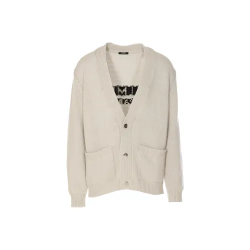 BALMAIN Серые Мужские Свитера