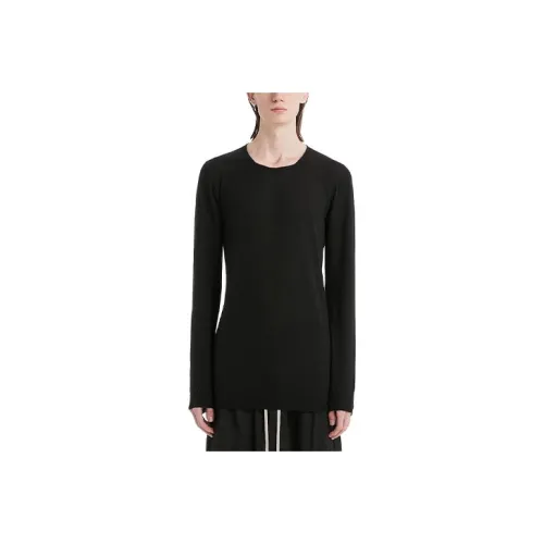 RICK OWENS совместный бренд Черные мужские кашемировые свитеры