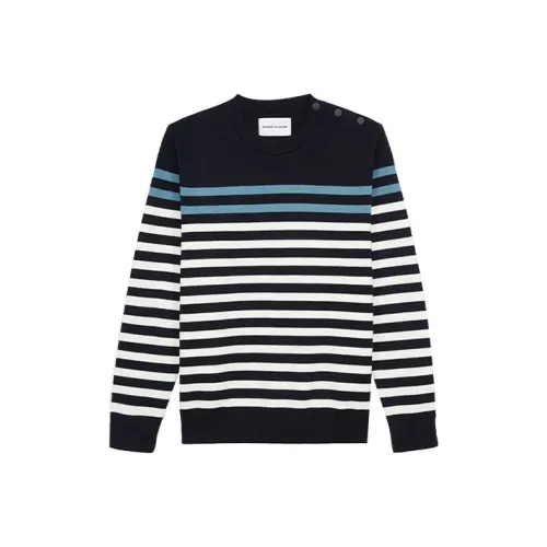 THE KOOPLES Синие Мужские Свитера