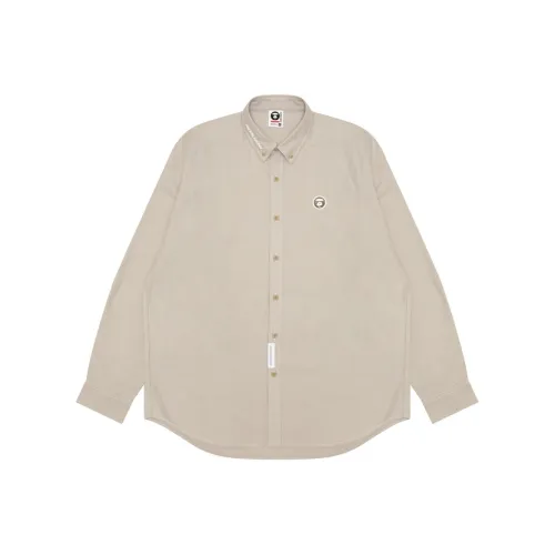 AAPE Коричневый BGX Мужские Рубашки