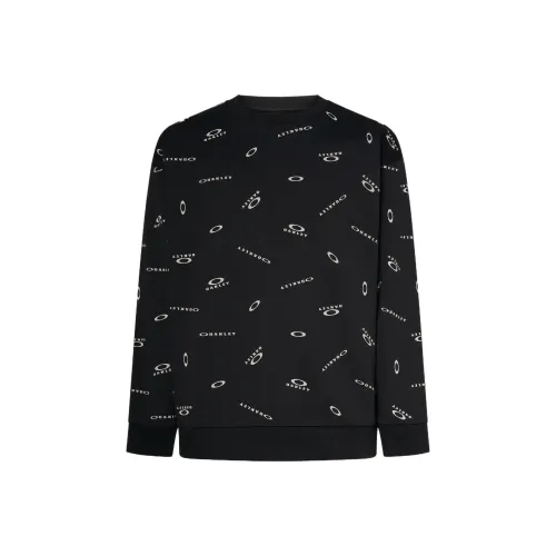 Oakley Foundational Флис LS CREW SWEATSHIRT Мужской Черный