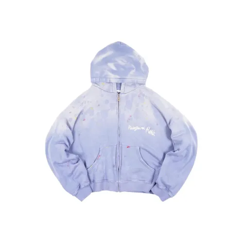 RRR 123 FW24 Свитшот Унисекс Винтаж Фиолетовый