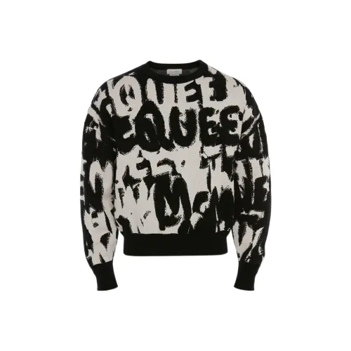 Alexander McQueen Белые Мужские Свитера