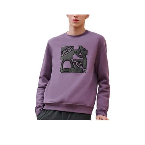 HERMES FW24 Толстовка Мужской Фиолетовый