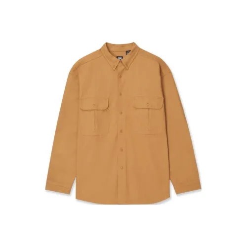 Levi's Скейтборд Рубашка Мужская Хаки