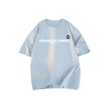 Дышащий/Мягкий/100% хлопок - Светло-синий