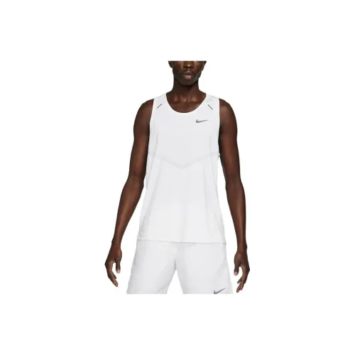 nike Бег Майка Мужская Белая