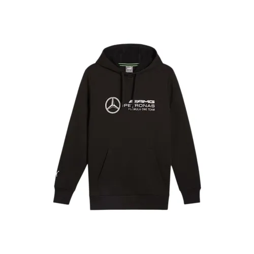 PUMA Mercedes AMG Petronas F1 SS24 Толстовка Мужской Черный