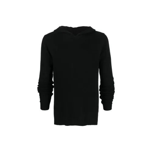 RICK OWENS совместный бренд Черные Мужские Кашемировые Свитера
