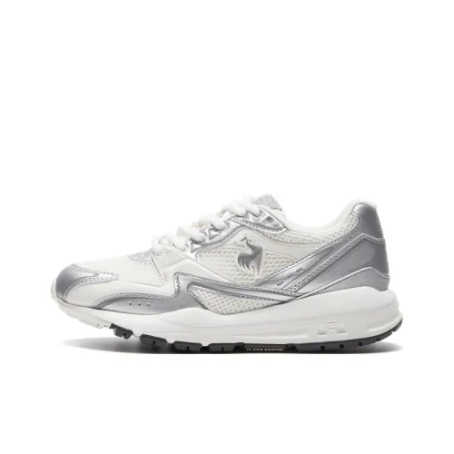 Le Coq Sportif LCS R890 Амортизация Устойчивость к истиранию и прочные свойства Низкие кроссовки для бега Унисекс Белый