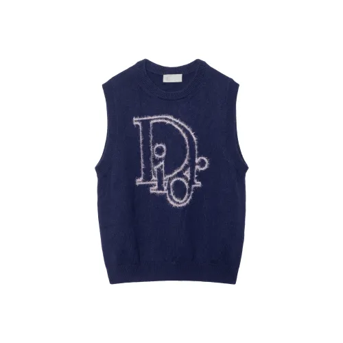 DIOR Синий Мужской Кашемировые Свитера