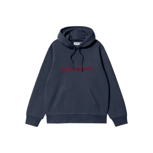 Carhartt WIP С капюшоном Carhartt Толстовка Мужская Авиационный Синий