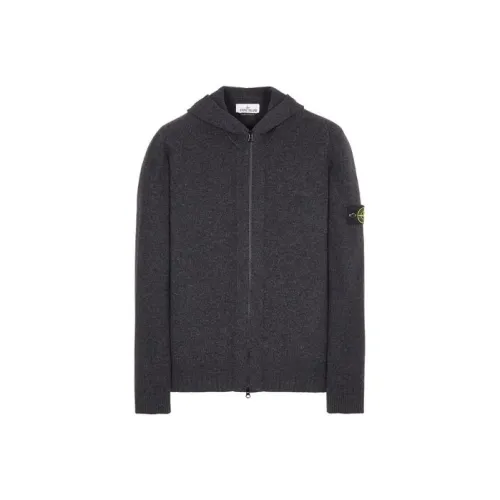 Stone Island Серые Мужские Свитера