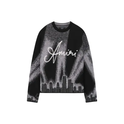 AMIRI Мужские черные свитеры