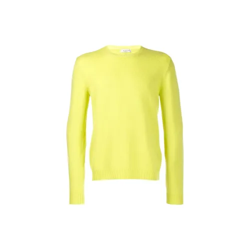 Valentino Кашемир Свитер Мужской Желтый