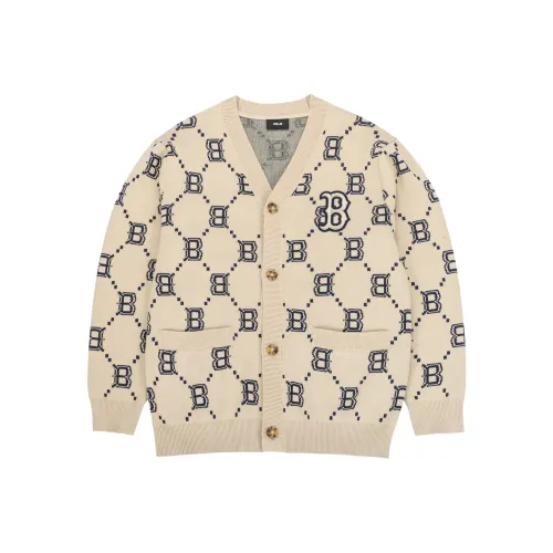 MLB Base Logo Бежевый Унисекс Трикотаж