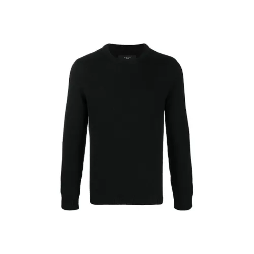 AMIRI SS21 Кашемир Свитер Мужской Черный