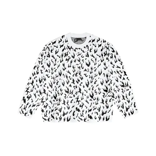 LVXWA Белый Унисекс Свитеры