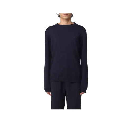 WOOLRICH Морской синий Мужские свитера