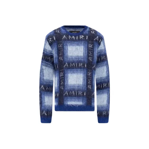 AMIRI Мужские Синие Свитера