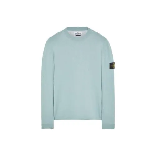 Stone Island Синие Мужские Свитера