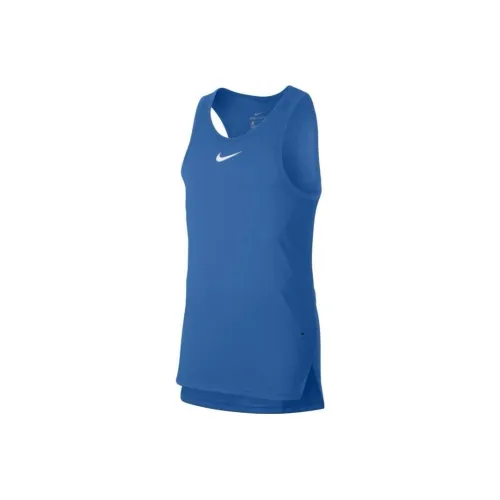 Nike Blue Men's Tank Tops Nike Синий Мужские Майки