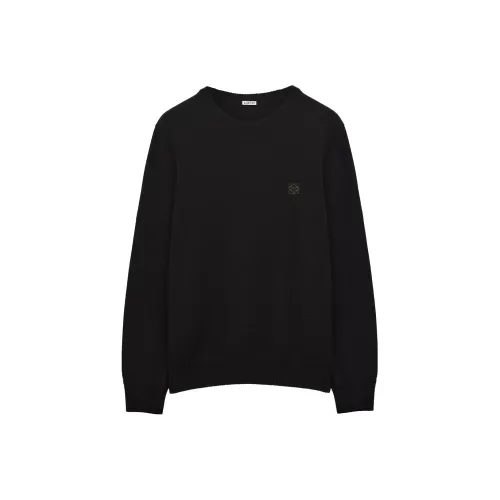 LOEWE Совместное издание SS23 Черные Мужские Свитера