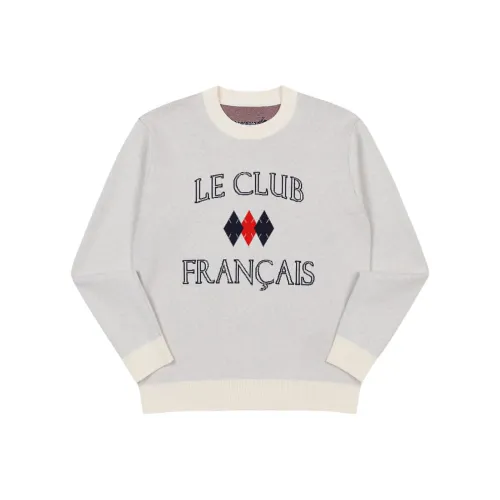 Le Coq Sportif Свитер Унисекс Кремовый