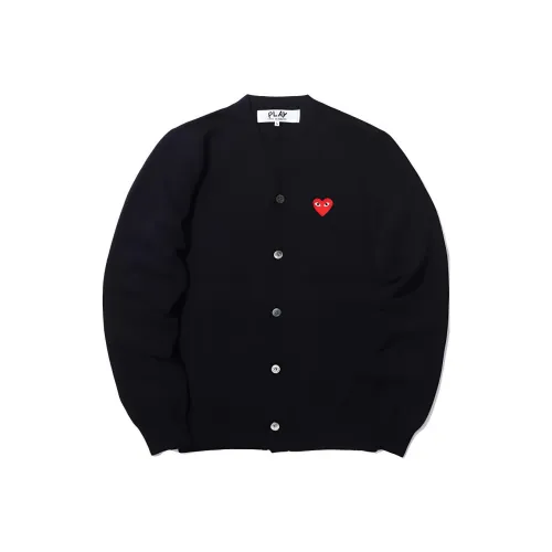 CDG Play SS24 Свитер Унисекс Морской Синий