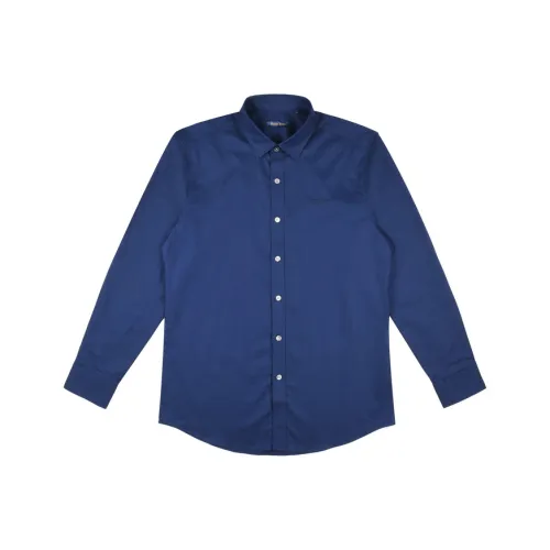 Raidy Boer Рубашка Мужская Темно-синяя