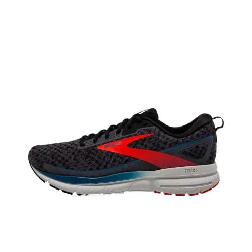 Brooks Trace 3 Low Топ Беговые кроссовки Мужской Черный