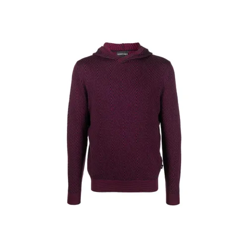 EMPORIO ARMANI Красные Мужские Свитера