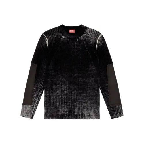 DIESEL Черные Мужские Свитера
