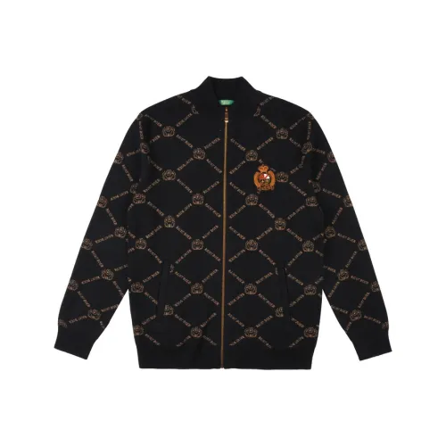 Raidy Boer Свитер Мужской Черный Цветочный