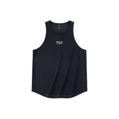 Anta ZONGXUNXILIE Мужские майки черного цвета
