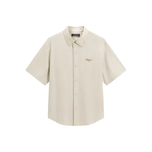 PEACEBIRD MEN Рубашка Мужская Желтая