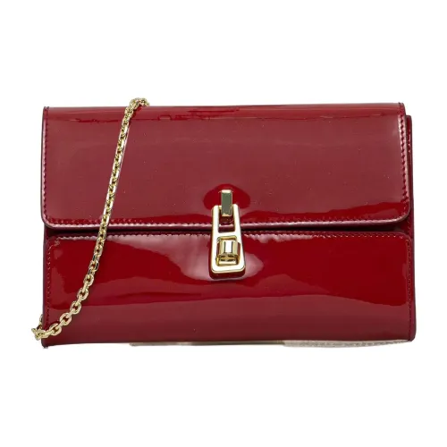 COCCINELLE Magie Лакированная кожа Сумка через плечо Сумка на плечо Женская Темно-красный