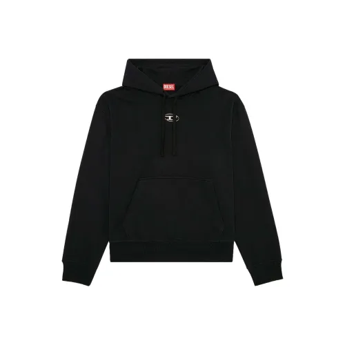 DIESEL Мужские черные свитшоты