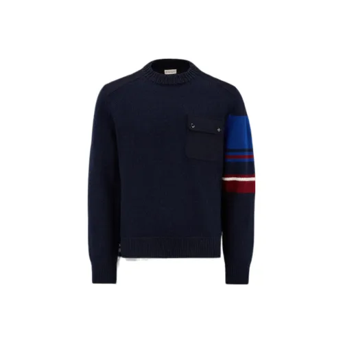 MONCLER Синие Мужские Свитера