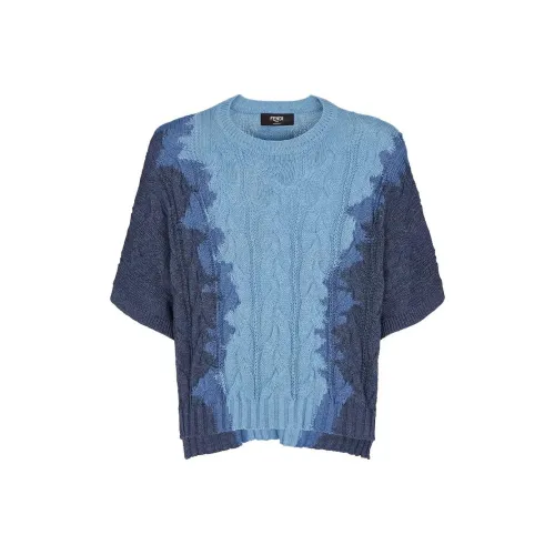 FENDI Синие Мужские Свитера