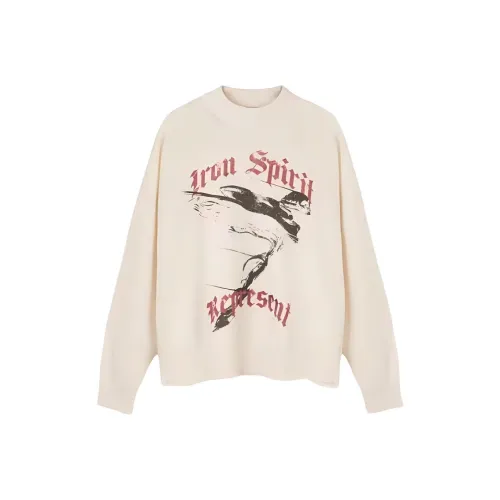 REPRESENT Белый Унисекс Свитеры