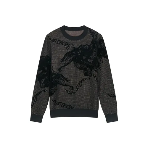 DAVID NAMAN Умбра Мужские Свитера