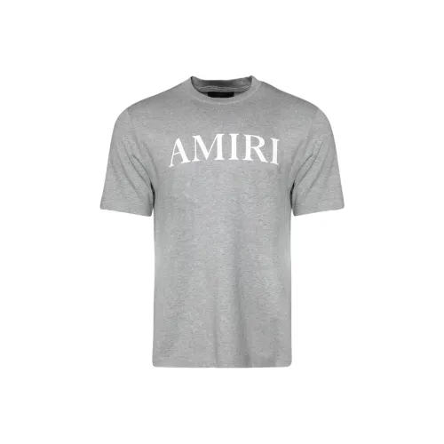 AMIRI Светло-серые мужские футболки T