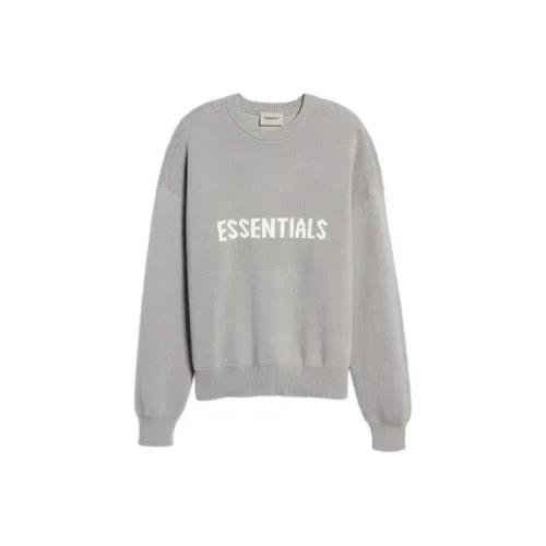 Fear Of God Essentials SS21 Свитер Унисекс Бетон Серый