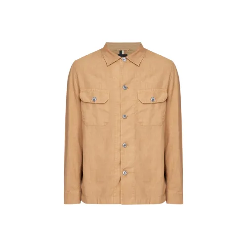 Hugo Boss Желтые Мужские Рубашки