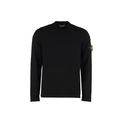 Stone Island Черные Мужские Свитера