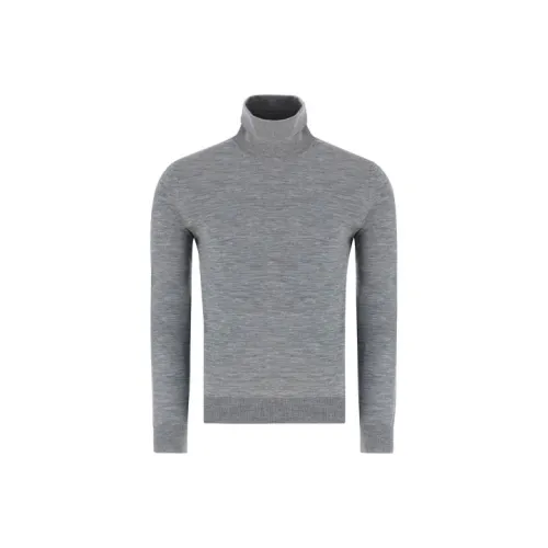 PRADA Серые Мужские Свитера